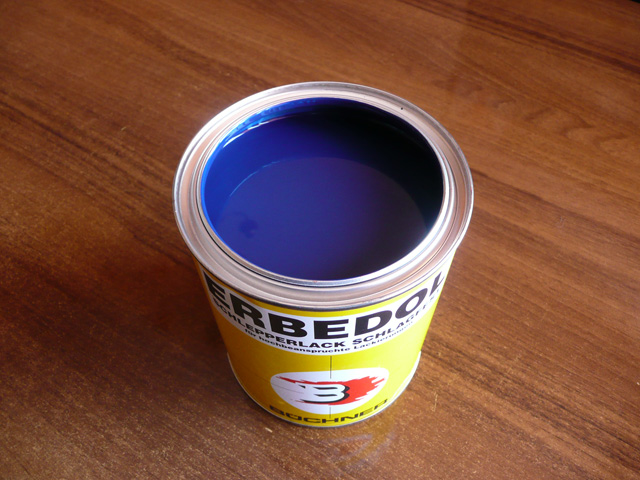 Farba lakier ERBEDOL Same niebieska PA 5480/08