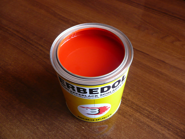 Farba lakier ERBEDOL Vicon czerwona PA 3350